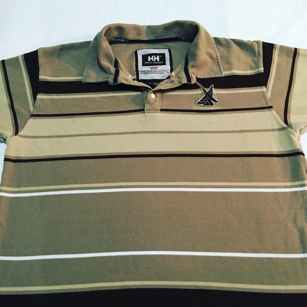 HELLY HANSEN Adult Large SHORT-SLEEVE POLO SHORT unisex FREE SHIPPING!Buy It Now